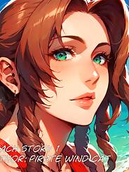 Beach Story 1 - Aerith · Chapter 1. Creator: Pirate Wind Cat.
