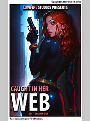 Caught in her web · Chapter 1. Creator: LowFireStudios.