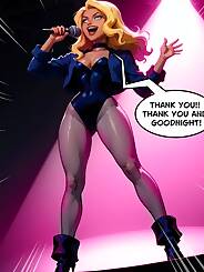 The Black Canary in the Cage · Chapter 1. Creator: Electrickink.